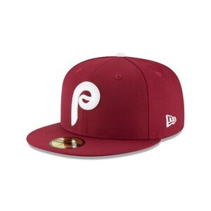 Philadelphia Phillies New Era Cooperstown 1970 MLB 59fifty Fitted Hat Sz 7